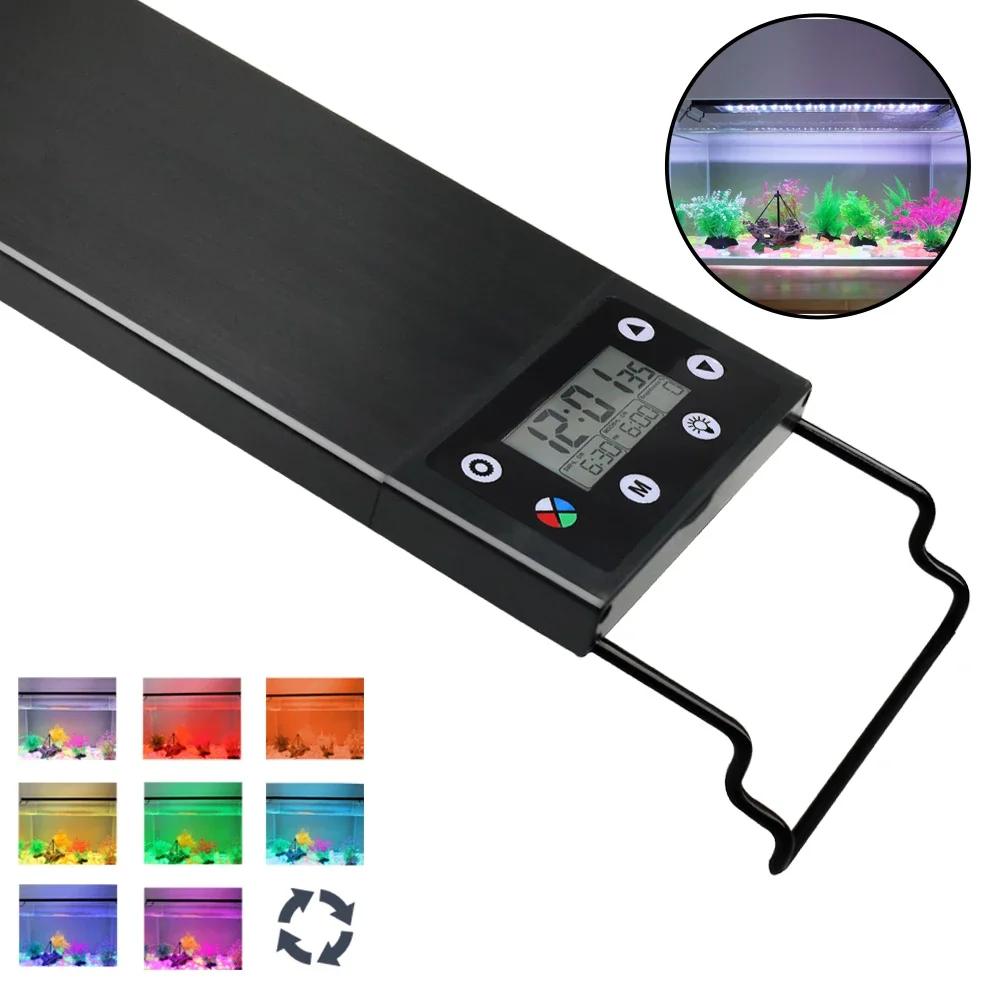 Aquarium Plant Grow Light - IP68 방수 수족관 LED 조명, 수생
