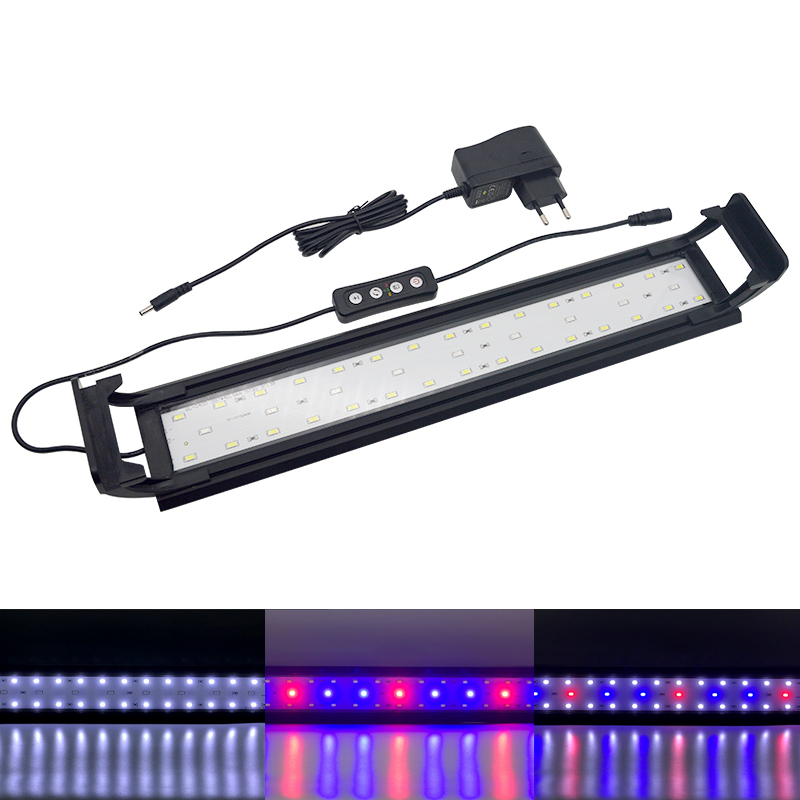 Aquarium Plant Grow Light - 16-64CM 물고기 탱크에 대 한 수족관