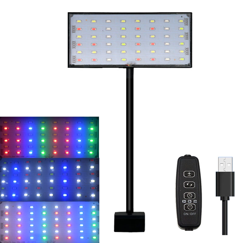 Aquarium Plant Grow Light - 수족관 어항용 풀 스펙트럼 LED 조명,