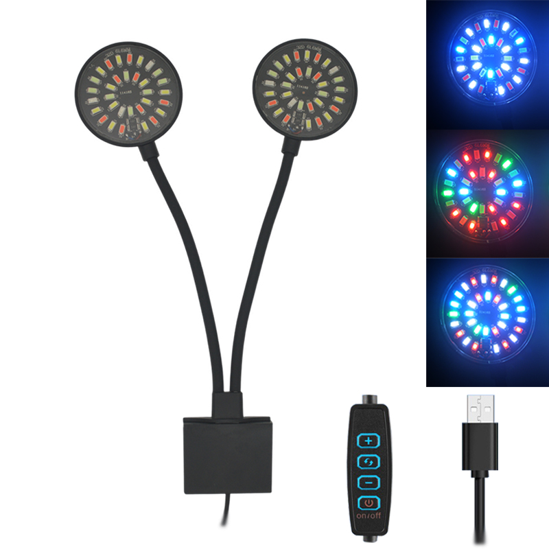 Aquarium Plant Grow Light - USB 수족관 LED 조명 물고기 탱크