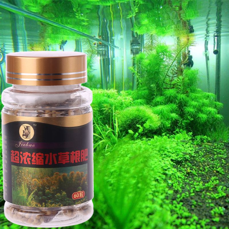 Aquarium Plant Root Fertilizer - 60개 뿌리 캡슐 모든 식물에 안전한
