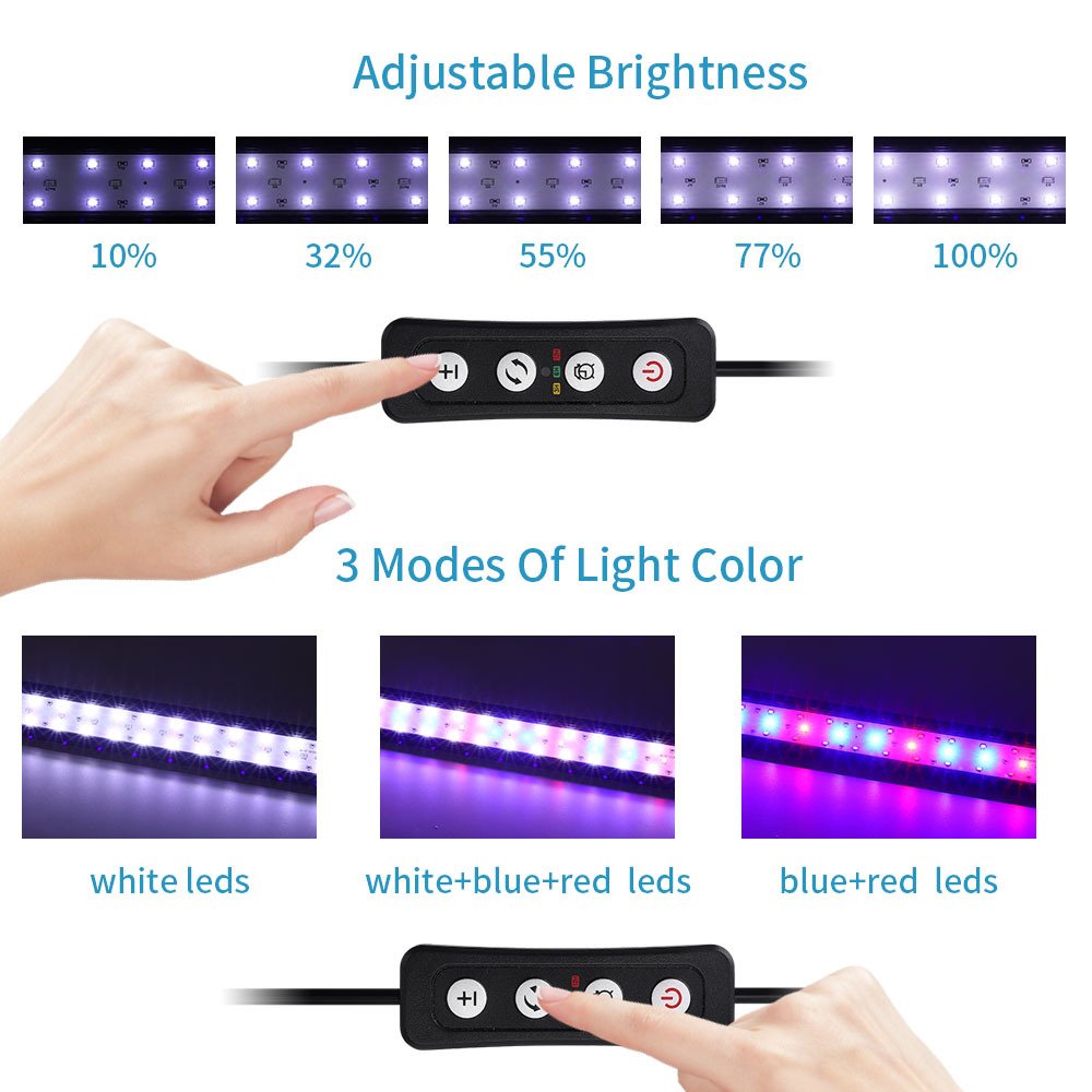어항 브래킷 조명의 밝기 조절 가능, 어항 조명의 조명 - Aquarium Plant Grow Light 리뷰 및 가격