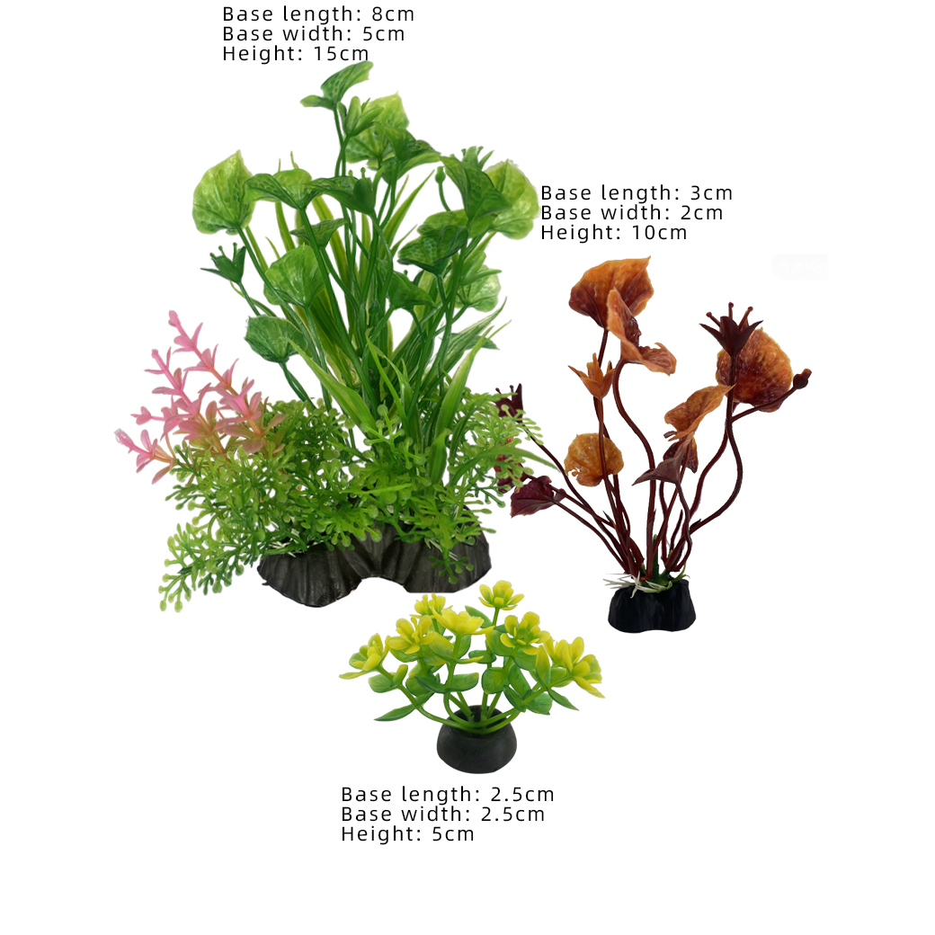 3Pcs 인공 수족관 식물 물고기 탱크 장식 시뮬레이션 - Planted Aquarium Yellow Water 리뷰 및 가격