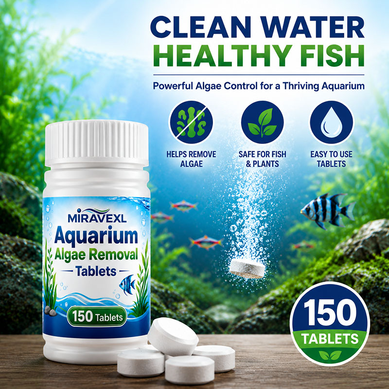 미라베엑스엘 150 수족관 조류 제거 정제, 안전한 조 - Planted Aquarium Parameters 리뷰 및 가격