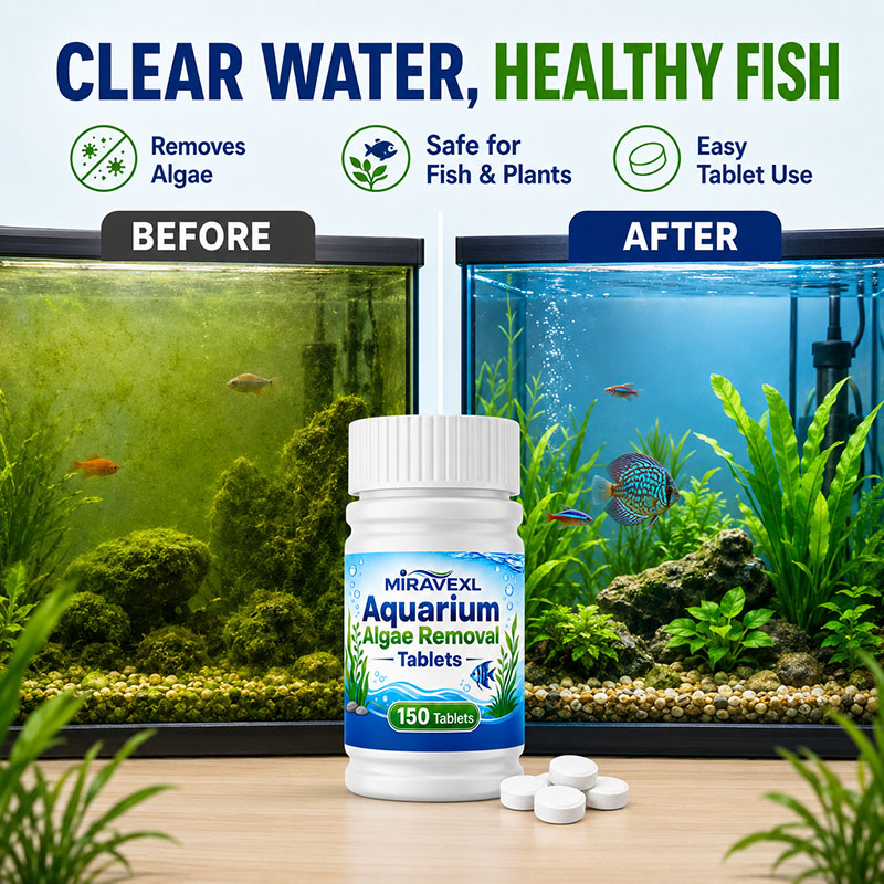 미라베엑스엘 150 수족관 조류 제거 정제, 안전한 조 - Planted Aquarium Parameters 리뷰 및 가격