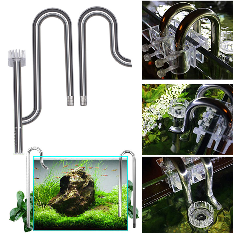 새로운 물고기 탱크 릴리 파이프 스테인레스 스틸 유입  - Planted Aquarium Parameters 리뷰 및 가격