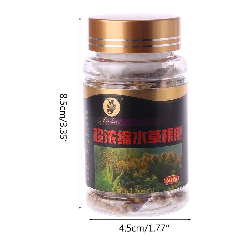60 개 PCS 식물 뿌리 캡슐 수족관 어항 물 공장  - Aquarium Plant Root Fertilizer 리뷰 및 가격