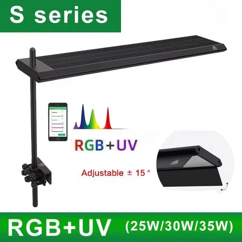 S300/400/450Pro Ver.3 RGB + UV - Planted Aquarium Uv Light 리뷰 및 가격